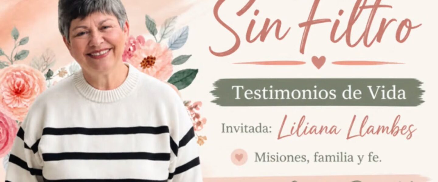 Programa de radio «Sin Filtro. Testimonios de Vida» – Mi testimonio personal