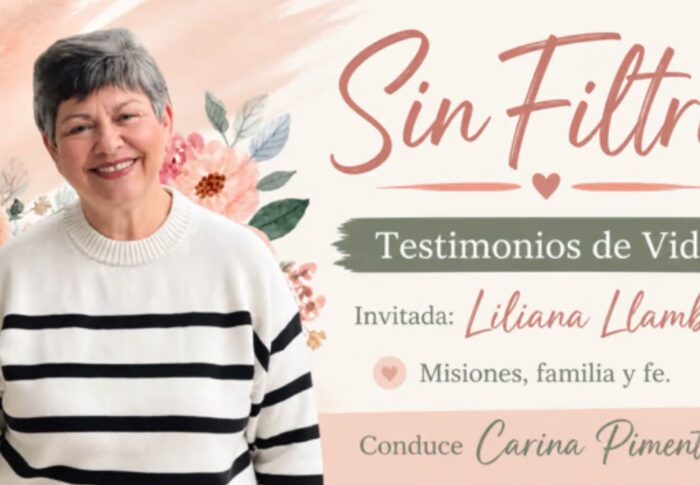 Programa de radio «Sin Filtro. Testimonios de Vida» – Mi testimonio personal