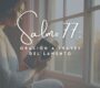Salmo 77: Oración a través del lamento